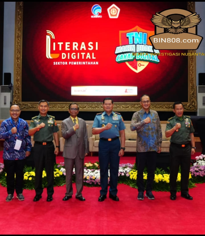 Panglima TNI menghimbau Literasi Digital Adalah Kerja Besar Yang Memerlukan Sinergitas