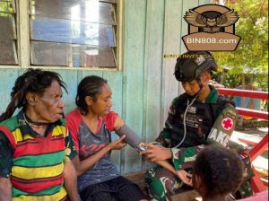 Terima kasih atas bantuan Satgas Yonif Raider 200/BN