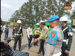 Satlantas Polres Metro Jaya Kota Tangerang Gelar Razia Gabungan 