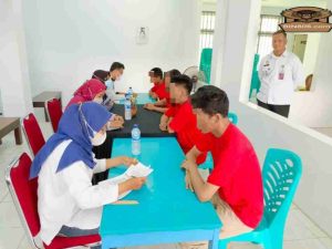 Skrinning Calon Peserta Program Rehabilitasi Sosial Napza untuk Warga Binaan Lapas Pemuda Madiun