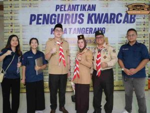 Bobby Danniswara Winata,S.Tr.Par.ATCL Dilantik Menjadi Pengurus Kwarcab Kota Tangerang Periode 2023-2028