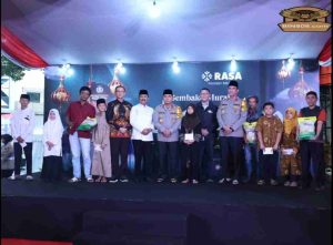 Polda Metro Jaya Bersama-Sama Rasa Corp, Perum Bulog Menggelar Bazar Sembako Murah