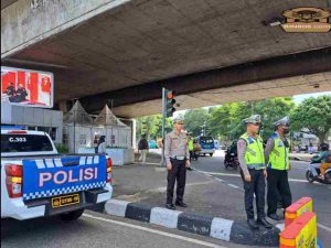 Satlantas Jakarta Barat Gencar Lakukan Edukasi Keselamatan Jelang Idul Fitri 1445 H
