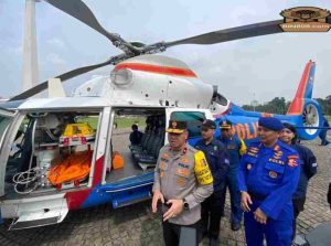 Polri Kerahkan 2 Helikpoter Jadi Ambulans Udara saat Arus Mudik dan Balik Lebaran