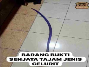 Polisi Gagalkan Tawuran, Amankan ABH Bawa Celurit Besar