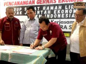 Penandatanganan MoU KERIS dan PT HMS Canangkan Sikuler