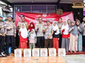 Kapolres Metro Jakarta Timur Baksos Ke Griya Yatim Dan Duafa Matraman 