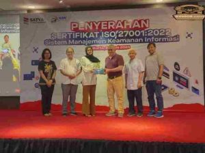 JNE Raih Sertifikasi ISO 27001:2022 untuk Sistem Manajemen Keamanan Informasi