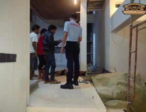 Naas Pekerja Proyek Di Alam Sutra Meninggal Tersengat Listrik