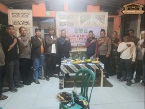 Ngopi Bareng Warga Tajur, Kapolsek Ciledug Sampaikan Pesan Kamtibmas