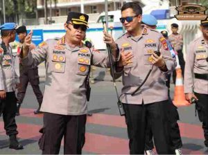 Polisi Kerahkan 1.231 Personel Amankan Aksi Unjuk Rasa di Patung Kuda Monas Jakarta Pusat 