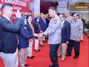Wakapolda Metro Jaya Kukuhkan Pengurus DPD Asosiasi Profesi Satpam Indonesia Jakarta Raya 
