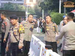 Polri Terjunkan 1.309 Personil, Amankan Aksi dari Aliansi Rakyat Indonesia Bela Palestina 