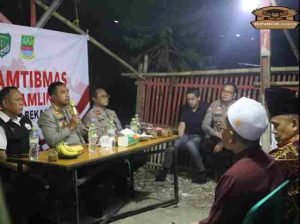 Ngopi Kamtibmas Kapolres: Kerjasama Antara Aparat Kepolisian Dan Masyarakat Sangat Penting!