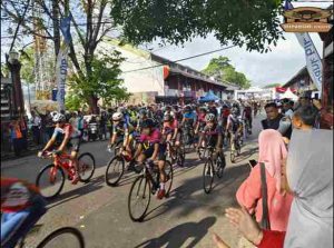 Kegiatan Balap Sepeda Tingkat Nasional Tour de Linggarjati ke-7 Kuningan West Java 2024