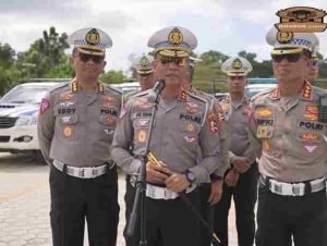 Jelang HUT RI ke-79 di IKN, Kakorlantas Cek Kesiapan Personel dan Kendaraan Lalu Lintas