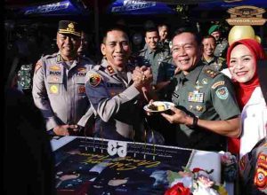 Kapolda Jabar Beri kejutan di Hari Ulang Tahun Pangdam III Siliwangi yang ke-53 tahun