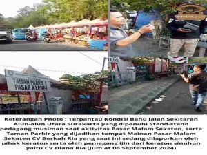 Kemacetan Parah Menyerbu Kota Solo, Diduga Jelas Pasar Malam Sekaten Jadi Biang Kerok, Pemerintahan Setempat Jangan Menutup Mata