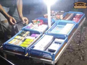 Penjual Rokok Non Cukai Merajalela di Pasar Hipli, Diduga di Bentengi APH