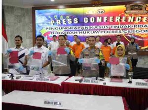 Polda Banten Bersama Polres Cilegon dan Polres Lebak Berhasil Ungkap Kasus serta Amankan Para Pelaku Pembunuhan Anak