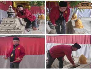 Ketum PW FRN Agus Flores Sowan ke Makam Bhayangkara di Makam Raja Majapahit: Menghormati Warisan Leluhur 