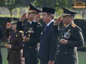 Dankogartap II/Bandung Gelar Ziarah Nasional pada HUT Ke-79 TNI