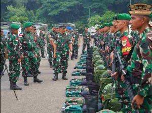 Pangdam III/Slw Cek Kesiapan Satgas Pamtas Yonif 312/KH