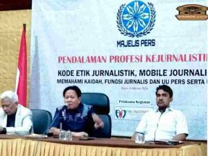 Majelis Pers: Karya Jurnalistik Tidak Menganut Kriminalisasi Hukum Pidana