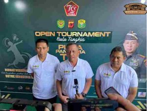 Open Tournament Bulu Tangkis Piala Panglima TNI Digelar di Bandung