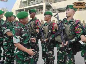 Pangdam III/Slw Berangkatan Satgas Yonif 312/KH ke Papua