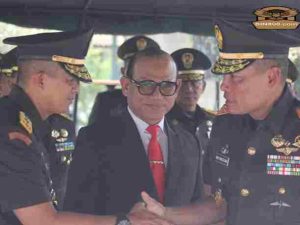 Kasdam III/Slw Hadiri Pelantikan Bintara TNI AD Sumber D3 Unhan