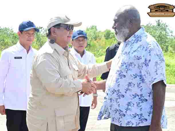 Presiden Prabowo Subianto Tinjau Program Pertanian Berkelanjutan di Merauke