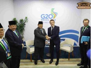 Indonesia dan Prancis Perkuat Hubungan Bilateral di KTT G20 Brasil