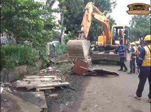 Penertiban Lapak PKL Pasar Lembang Kota Tangerang Kembalikan Fungsi Trotoar dan Drainase