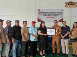 Wujudkan Kebersihan Lingkungan, Kelurahan Manis Jaya Kolaborasi dengan CSR Swasta