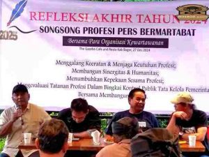 Refleksi Akhir Tahun 2024 Bersama Para Organisasi Pers