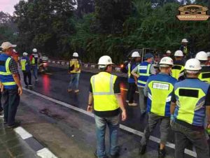 BPK Dan PUPR Enggan Memberikan Keterangan Saat Pengontrolan Jalan Nasional Ciamis – Pangandaran