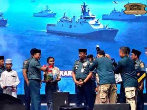 Tasyakuran HUT ke-3 Koarmada RI: Santunan, Penghijauan, dan Apresiasi Prajurit