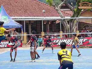 Desa Pasir Agung Mengukir Sejarah Gelar Liga Volley Ball Perdana Tahun 2025