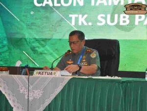 Pangdam III/Slw Pimpin Sidang Pantukhir Cata PK TNI AD Gel I TA. 2025