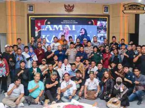 Wujudkan Mudik Aman Keluarga Nyaman, Kapolres Metro Tangerang Kota bersama Awak Media sosialisasikan Call Center 110