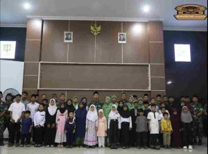 Puluhan Anak Yatim “Ngabuburit” keliling Kota Naik Delman Bersama TNI
