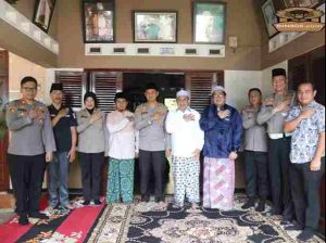 Silaturahmi Ramadhan 1446 Hijriah, Kapolres Metro Tangerang Kota Kunjungi Ponpes Putra-putri Alhasaniyah di Teluknaga Tangerang