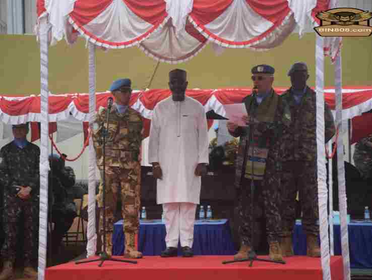 Satgas Kizi TNI Kontingen Garuda XX-U Monusco Raih Medali Kehormatan PBB