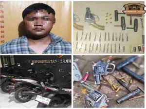 Respon Cepat Aduan Masyarakat, Polsek Benda, Polres Metro Tangerang Kota Tangkap Pelaku Curanmor Bersenpi