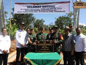 Pangdam III/Slw Resmi Tutup TMMD ke-124 TA. 2025 di Sumedang