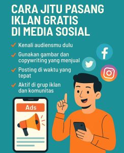 Cara Jitu Pasang Iklan Gratis di Media Sosial: Hemat Budget, Tepat Sasaran!