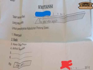 Diduga Ada Keterlibatan Pihak Sekolah SMKN 1 Rajadesa Dalam Penjualan Atribut Di Sekolah