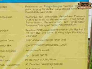 Ketum FWJ Indonesia Sindir Proyek Dispora Kabupaten Bekasi Pelihara Oknum Ormas Berkedok Jurnalis