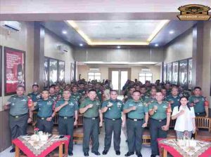 Kodim 0808/Blitar Gelar Sosialisasi P4GN Semester I Tahun 2025, Komitmen Tegas Tolak Narkoba